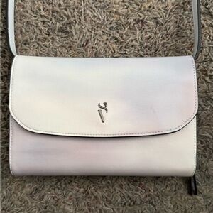 Simply Vera Elegant White Ombré Crossbody Bag
